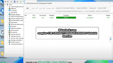 OnePlus 13R unbrick CPH2647 firmware CPH2645 firmware CPH2691 firmware How To Unbrick OnePlus 13R
