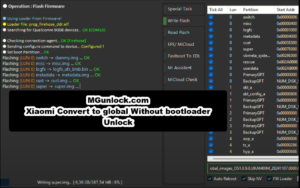 Xiaomi convert to Global Without bootloader Unlock