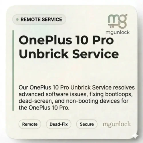 OnePlus 10 pro Unbrick Service