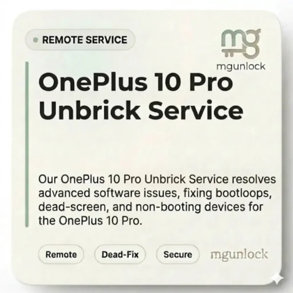 OnePlus 10 pro Unbrick Service