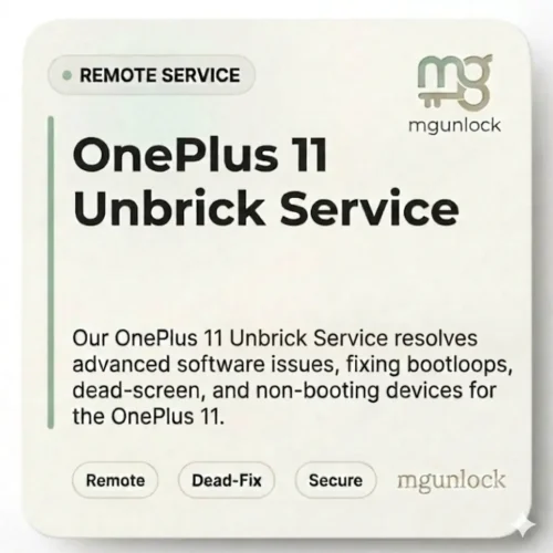 OnePlus 11 Unbrick Service