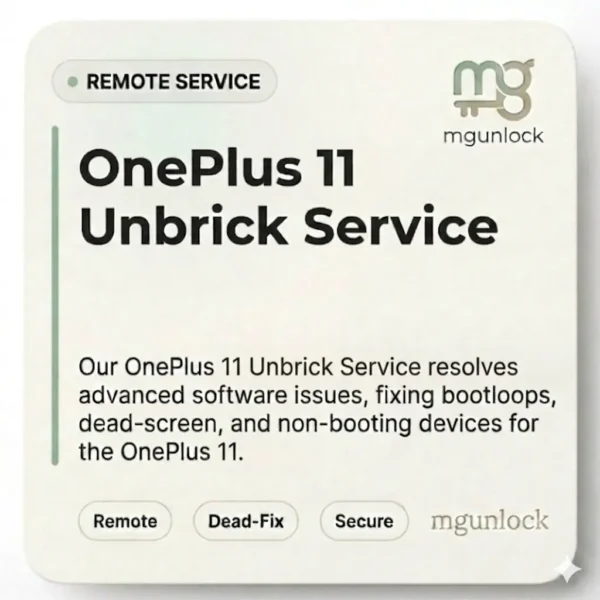 OnePlus 11 Unbrick Service