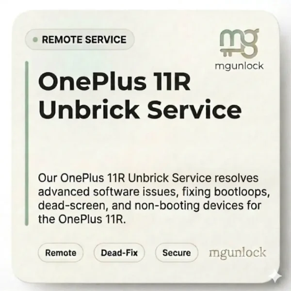 OnePlus 11R Unbrick - ace 2 Unbrick Service