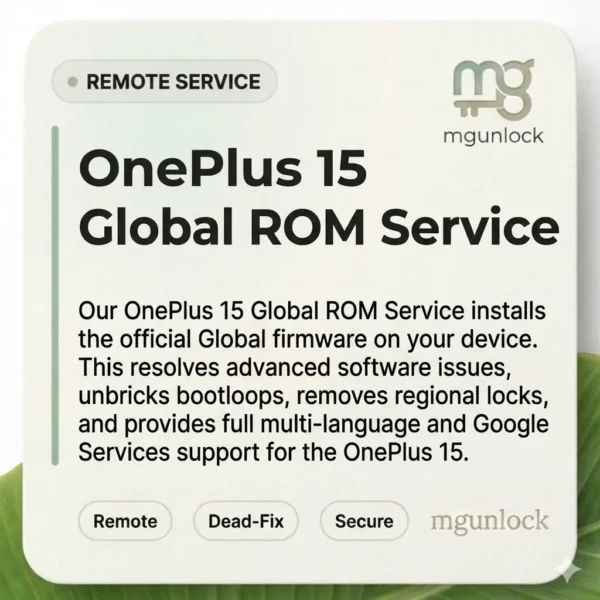OnePlus 15 convert from China ColorOS to Global ROM OxygenOS