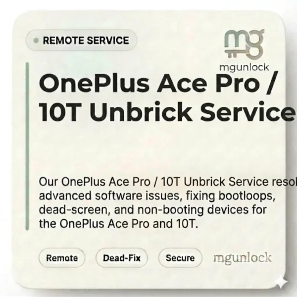 OnePlus Ace Pro/10T Unbrick Service