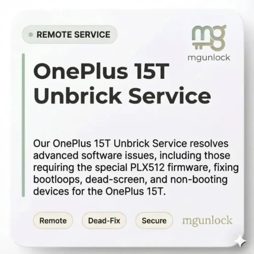 OnePlus 15T Unbrick