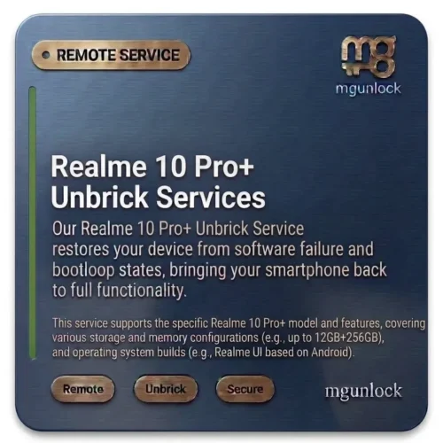 Realme 10 Pro+ Unbrick Services