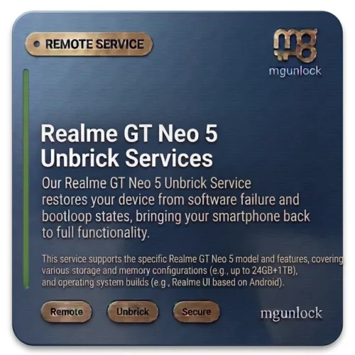 Realme GT Neo 5 Unbrick Services